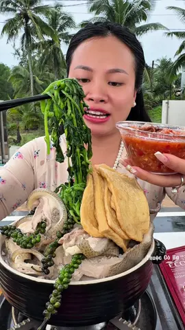 Ăn nhạt thì chấm nhón nhón thôi nha anh chị. #thuoccoba #mukbang #dacsanvietnam #xuhuong #ancungtiktok 
