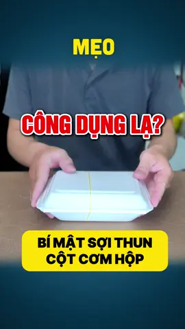 #mẹovặt 927 | Mẹo Dùng Dây Thun Cơm Hộp Cực Tiện Ích