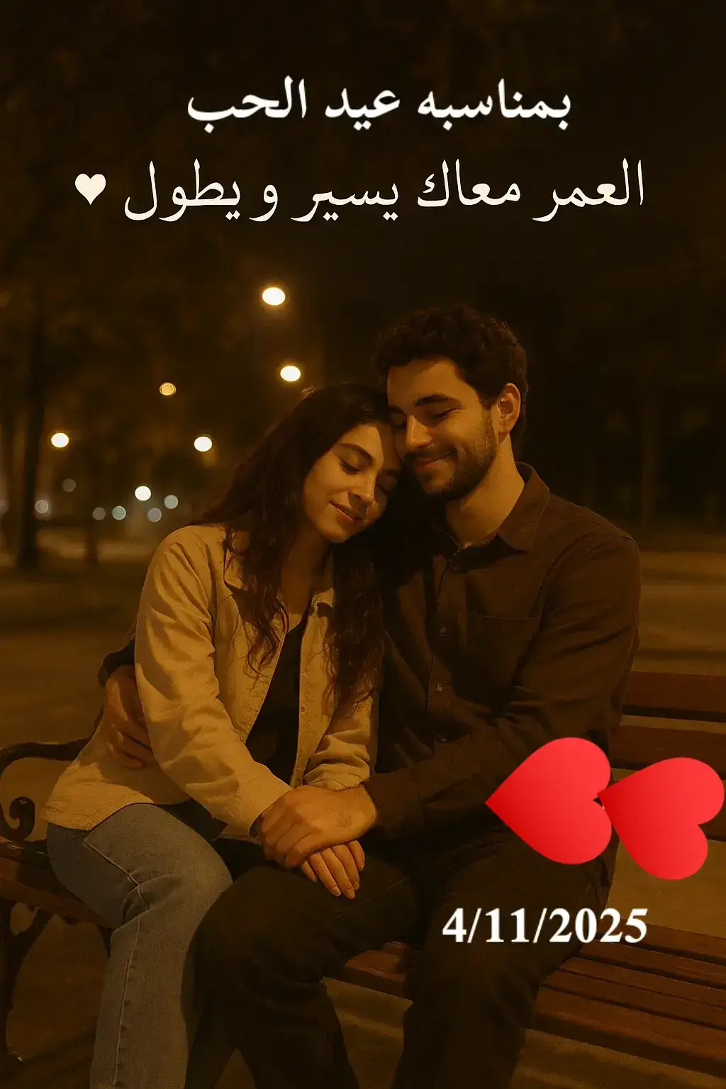 كل عيد حب وانا بحبك ♥️💍 عيد الحب يعني احلى عيد حب عشان معاياا احلي واغلي شخص ف العالم كله روح الروح  كل عيد حب واحنا مع بعض والسنه الجايه  ف حضني ان شاء الله مش محتاج اكتب رساله دي او بوست لشهر ده لان مش اليوم ده اللي احبك فيه بس انا السنه كلها بالنسبه لي اعيد وانت معايا مش بوست لحبيبي ده كل حاجه ليا ف الدنيا حبيبي وسعادتي انت احلى واجمل واغلى حاجه وانت معايا يا اجمل حاجه ف الدنيا شايف لكره الارضيه دي كلها بحبك اكثر منها بكثير احب اقول لك بقى كل عيد وانت حبيبي ♥️🌚 كل عيد وانتا حياتي كل كل عيد وانت دنيتي كل عيد وانت سعادتي كل عيد وانت معايا وانت حبيبي كل عيد وانت فرحتي طول العيد وانت ليا اجمل حب ف الدنيا انت ما فيش حياه من غيرك 🫂💗 اصلاا انتااا نور عيني انتاا الخير الي ف حياتي 😍 انت اللي مهما اتكلمت عنك ما فيش كلام هيوصفك انتااا مش بس حبيبي وحياتي وكل حاااجه ليااا ف الدنيا دي ربنا يخليك ليا يا رب كل سنه وانت طيب كل سنه وانت معايا وجنبي كل سنه وانت حبيبي ونفضل مع بعض دايما يا رب كل سنه وانا طلع عينك ♥️💍🥹🫶🏼🫀