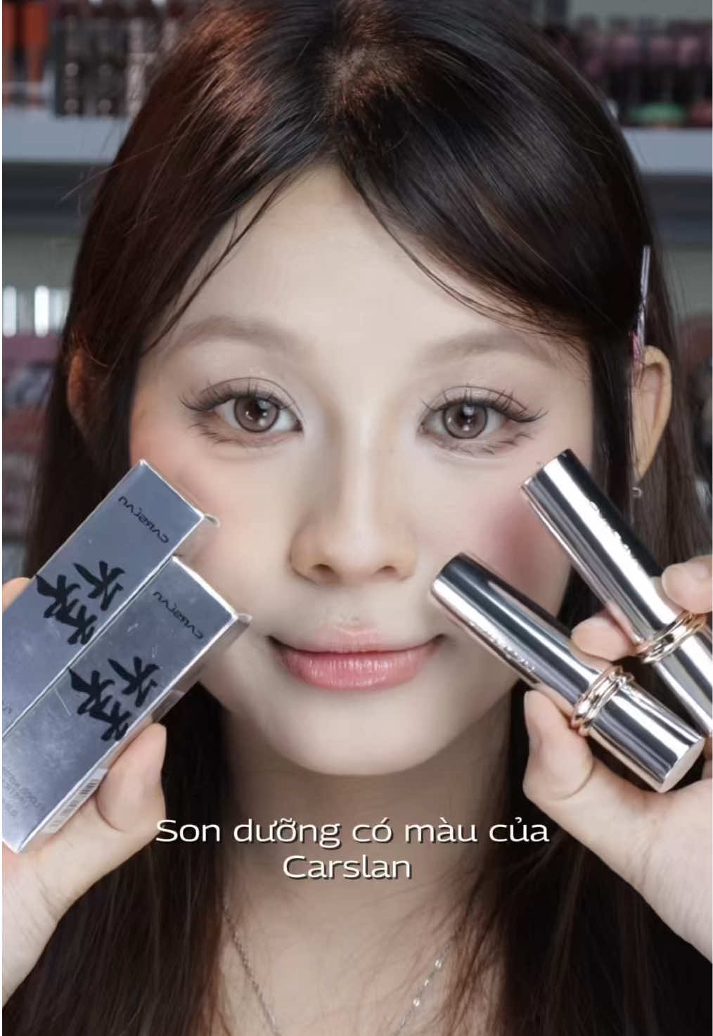 Mùa đông ơi tới luôn được rồiii #rongbinday #makeup #sonanhnuoc #FloodKissedlipstick #carslan