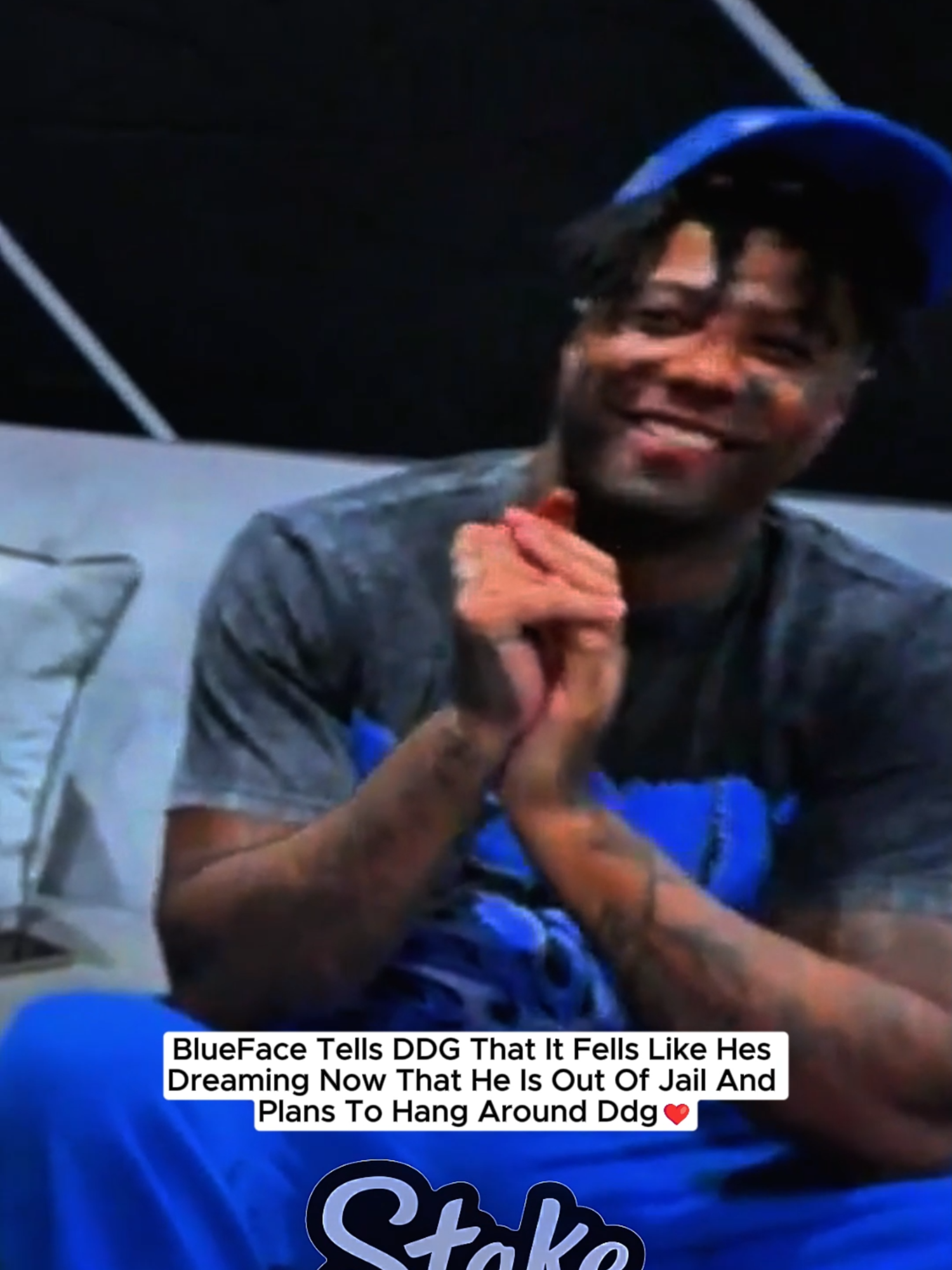 BlueFace Tells DDG That It Fells Like Hes Dreaming Now That He Is Out Of Jail And Plans To Hang Around Ddg❤️#ddg #blueface #fyp #viral