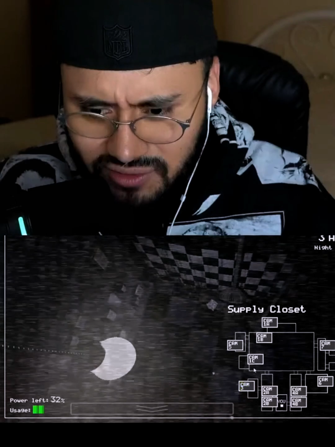 FRAGMANTO DE DIRECTO YT: GASGGA #fivenightsatfreddys