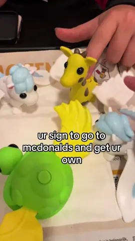 im in love #macdonalds #adoptme #happymeal #fy #viral