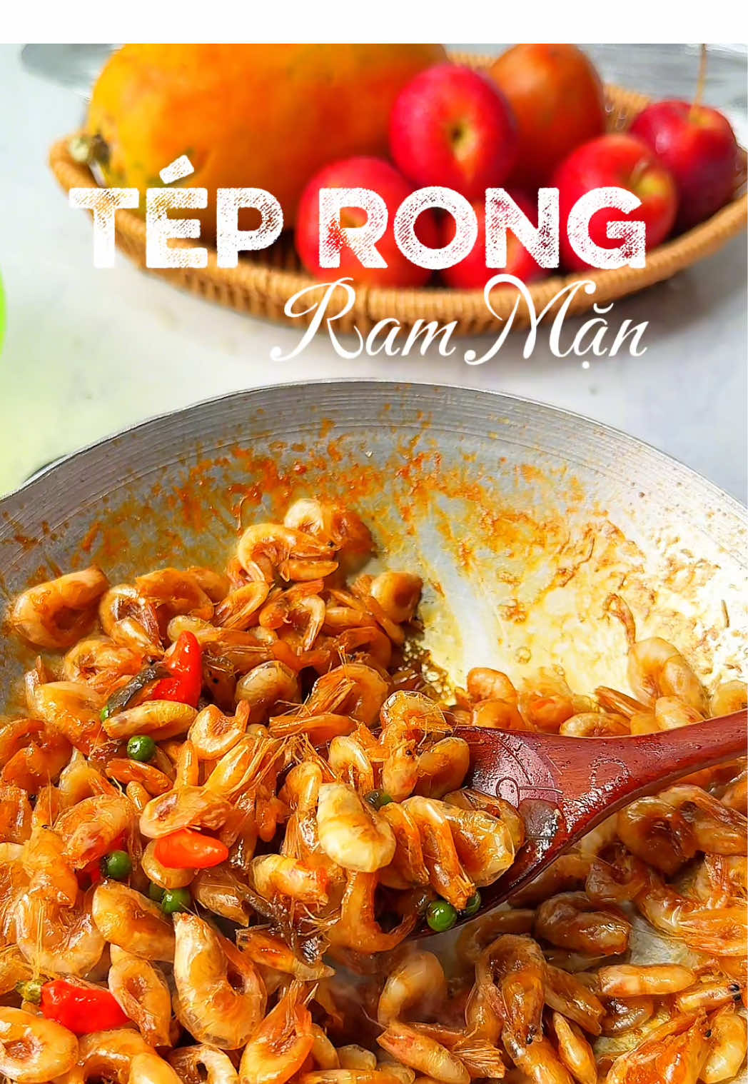 Tép rang mặn ngọt ăn cùng chuối chín mọi người đã thưởng thức chưa#bepcuaclan 