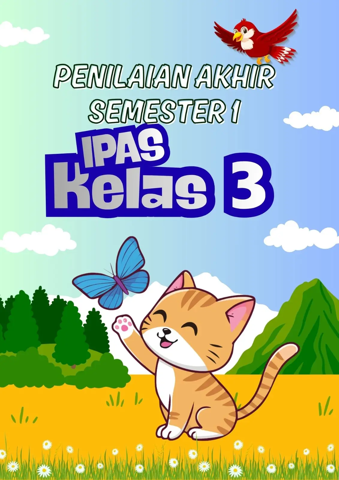 Penilaian Akhir Semester 1 IPAS Kelas 3 Tahun 2025/2026 Semoga bermanfaat. #soal  #lkpd #penilaianakhirsemester #kelas3 #IPAS 