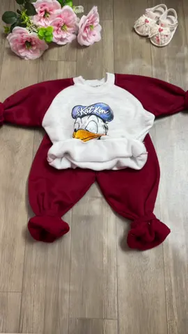 {Bé Cao + Trộm Vía Cân Nặng =>tăng size bộ quần áo nỉ hoạ tiết hoạt hình xinh yêu cho bé#xuhuongtiktok #setbodaitaythudong #bodaitaynitranbongchobe 