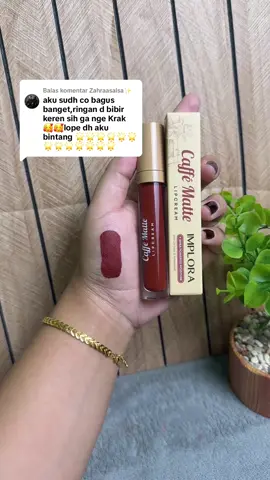 Membalas @Zahraasalsa✨ Luvv 🫶 #implora #imploracosmetics #lipmatteimplora 