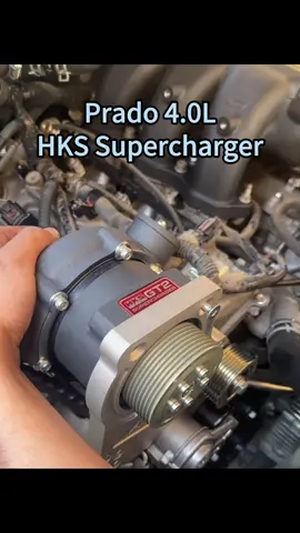 Land Cruiser prado 4.0L HKS supercharger kits #toyota #landcruiser #prado #engine #1gr #installation #hks #global #supercharger #power #hks 