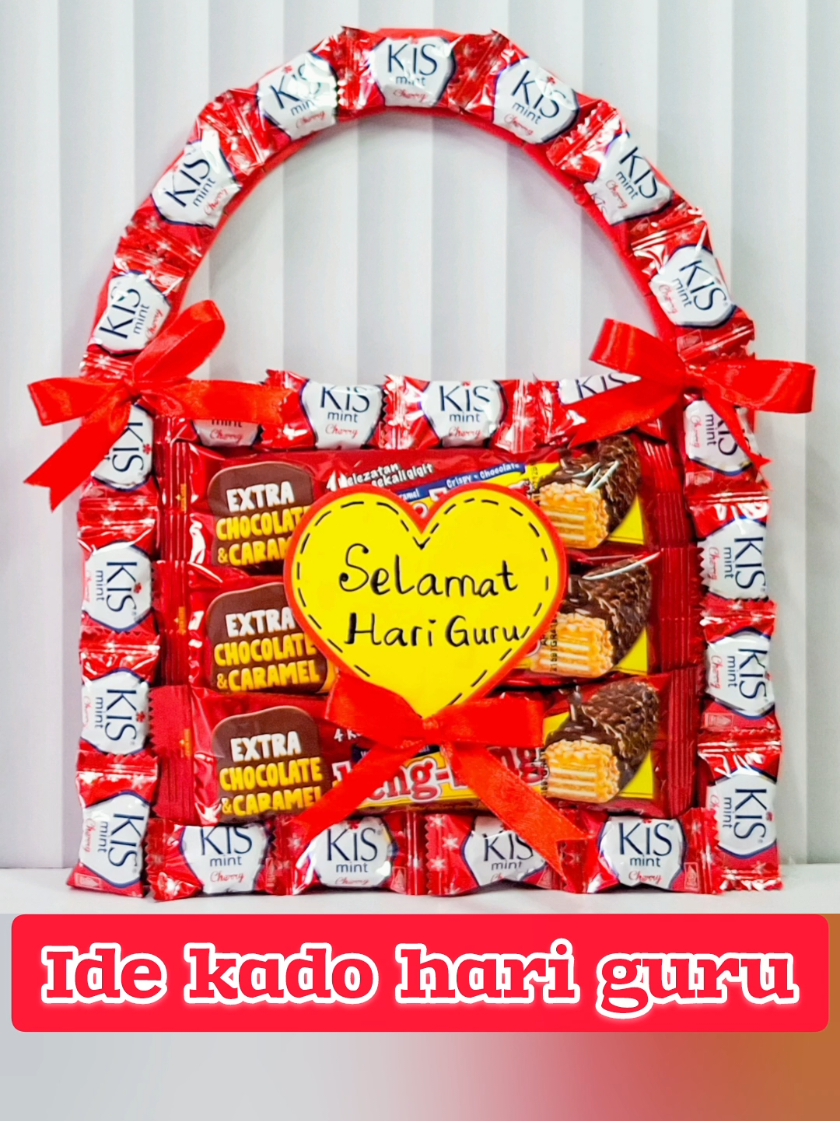 Ide Kado Hari Guru Bentuk Tas #kadohariguru #idekadohariguru #bingkisanhariguru #hariguru #teachersday 