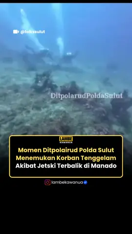 🌊💔 DUKA DI LAUT MEGAMAS MANADO 💔🌊 Tim gabungan dari Sat Polairud Polresta Manado, Dit Polairud Polda Sulut, Basarnas, dan BPBD Kota Manado akhirnya berhasil menemukan dua korban kecelakaan jetski yang sebelumnya dilaporkan hilang di perairan kawasan Megamas, Kota Manado. Keduanya ditemukan dalam kondisi meninggal dunia, Selasa (4/11/2025) pagi. 😢 Informasi yang dihimpun, insiden tragis ini terjadi pada Senin (3/11/2025) sore. Sejak pagi, tim gabungan menyisir area laut dengan perahu karet, drone udara, hingga penyelam laut dalam. Sekitar pukul 09.50 WITA, penyelam menemukan korban pertama berinisial RAT (25), warga Pakowa, Kecamatan Wanea — di kedalaman sekitar 20 meter. Beberapa jam kemudian, pukul 11.40 WITA, korban kedua WH (19), warga kawasan Megamas, juga ditemukan di kedalaman 30 meter. Kedua korban langsung dievakuasi ke RS Bhayangkara Polda Sulut untuk pemeriksaan medis. Polisi memastikan mereka adalah korban dari kecelakaan jetski yang terjadi sehari sebelumnya. 👮‍♂️ Kasat Polairud Polresta Manado Kompol Hajran Matorang, didampingi Kasi Humas Iptu menyampaikan, “Kami bersama Dit Polairud Polda Sulut, Basarnas, dan BPBD Manado telah berupaya maksimal sejak laporan diterima. Syukurlah kedua korban berhasil ditemukan dan sudah dibawa ke RS Bhayangkara.” 🚨 Pihak kepolisian juga mengimbau masyarakat agar lebih berhati-hati beraktivitas di laut, terutama dalam penggunaan jetski dan kendaraan air lainnya, wajib memakai pelampung dan perlengkapan keselamatan. 🙏 Turut berduka cita yang sedalam-dalamnya untuk keluarga korban. Semoga kejadian ini menjadi pelajaran bagi kita semua agar selalu mengutamakan keselamatan di laut. 📹 @folkssulut #LambeKawanua #BeritaManado #Megamas #KecelakaanLaut #PolairudManado 