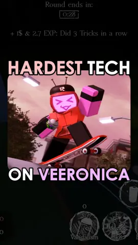 HARDEST TECH on VEERONICA from FORSAKEN 😱 | #veeronica #forsaken #roblox 