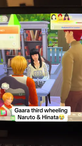 the silence was so loud #naruto #sims #sims4 #hinata #narutouzumaki Gaara 