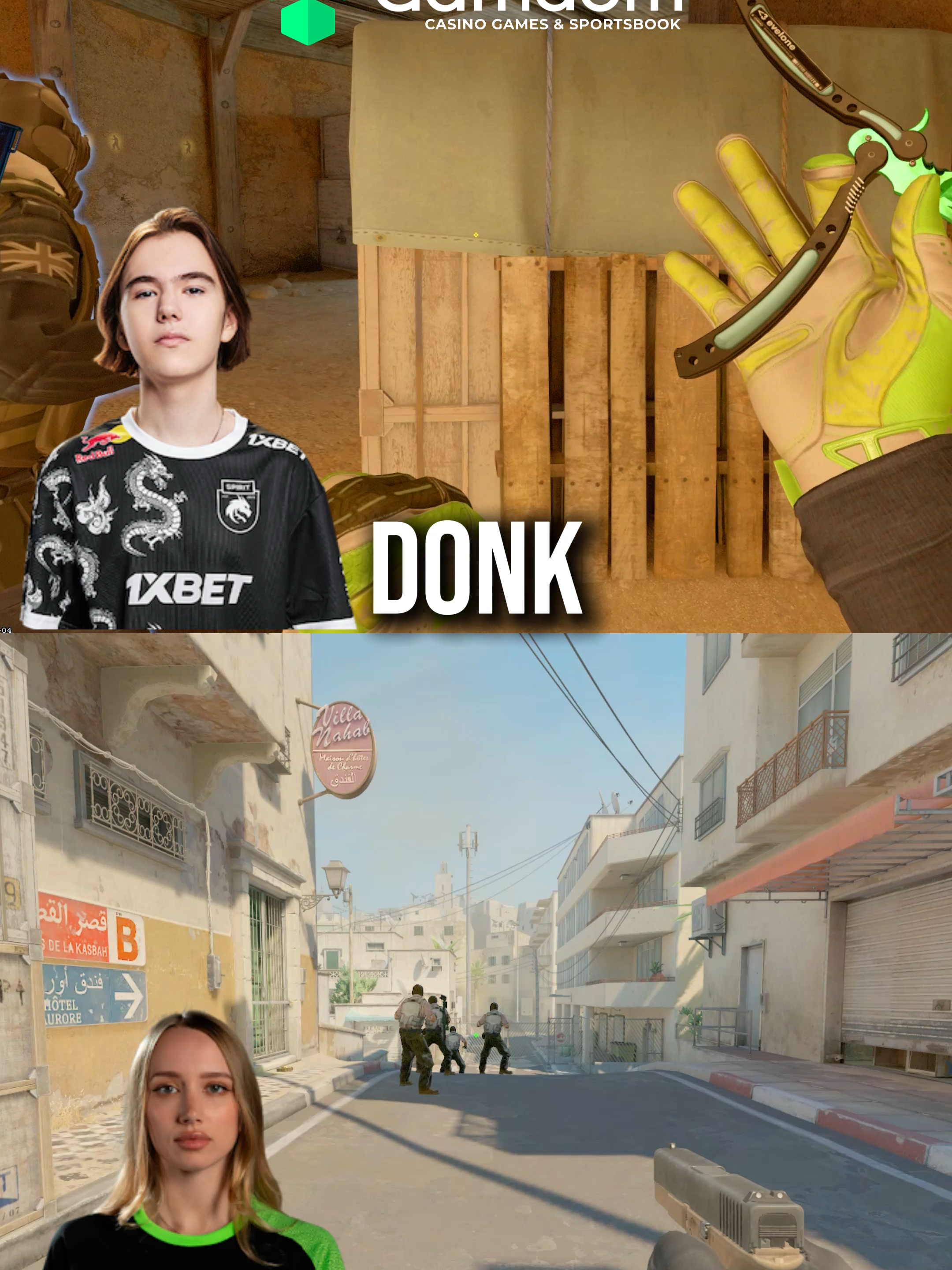 Donk tasting his own poison ... #cs2 #counterstrike2 #csgo #kcgo #cs2moments #faceit #cs #donk #ace