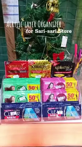 Multi-layer transparent Acrylic Organizer for Sari-sari Store.  #organizer #layerorganizer #acryliclayerorgnaizer #forsarisaristore 
