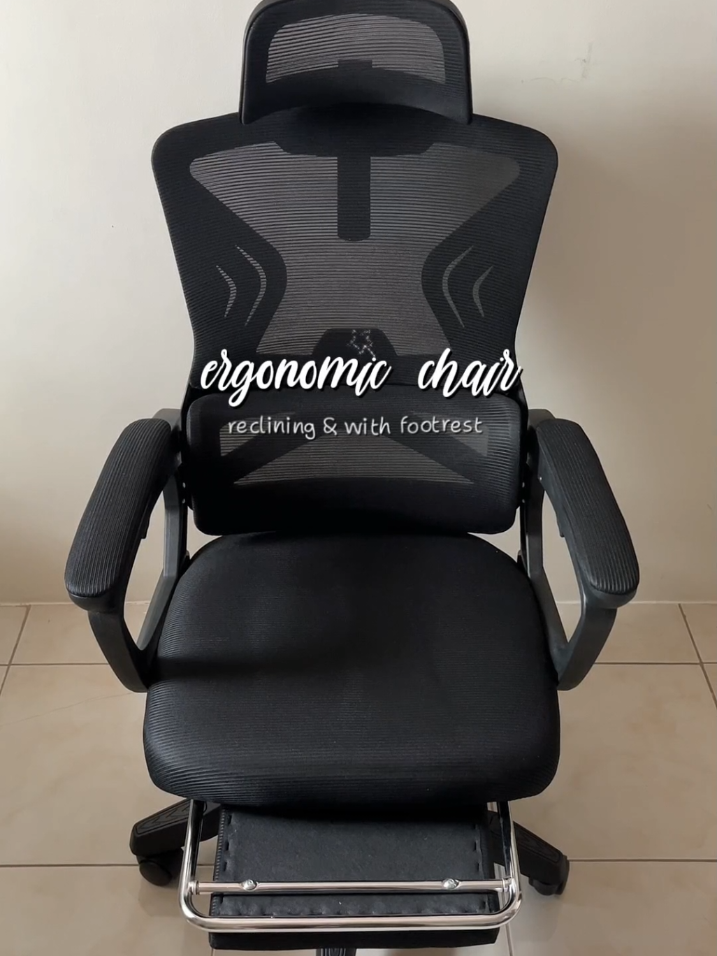 Replying to @mamiju_babyjhy go mi, deserve mo ito ngayong pasko!🎁🫶 #ergonomic #ergonomicchair #officechair #computerchair #gamingchair @lovediscount1 