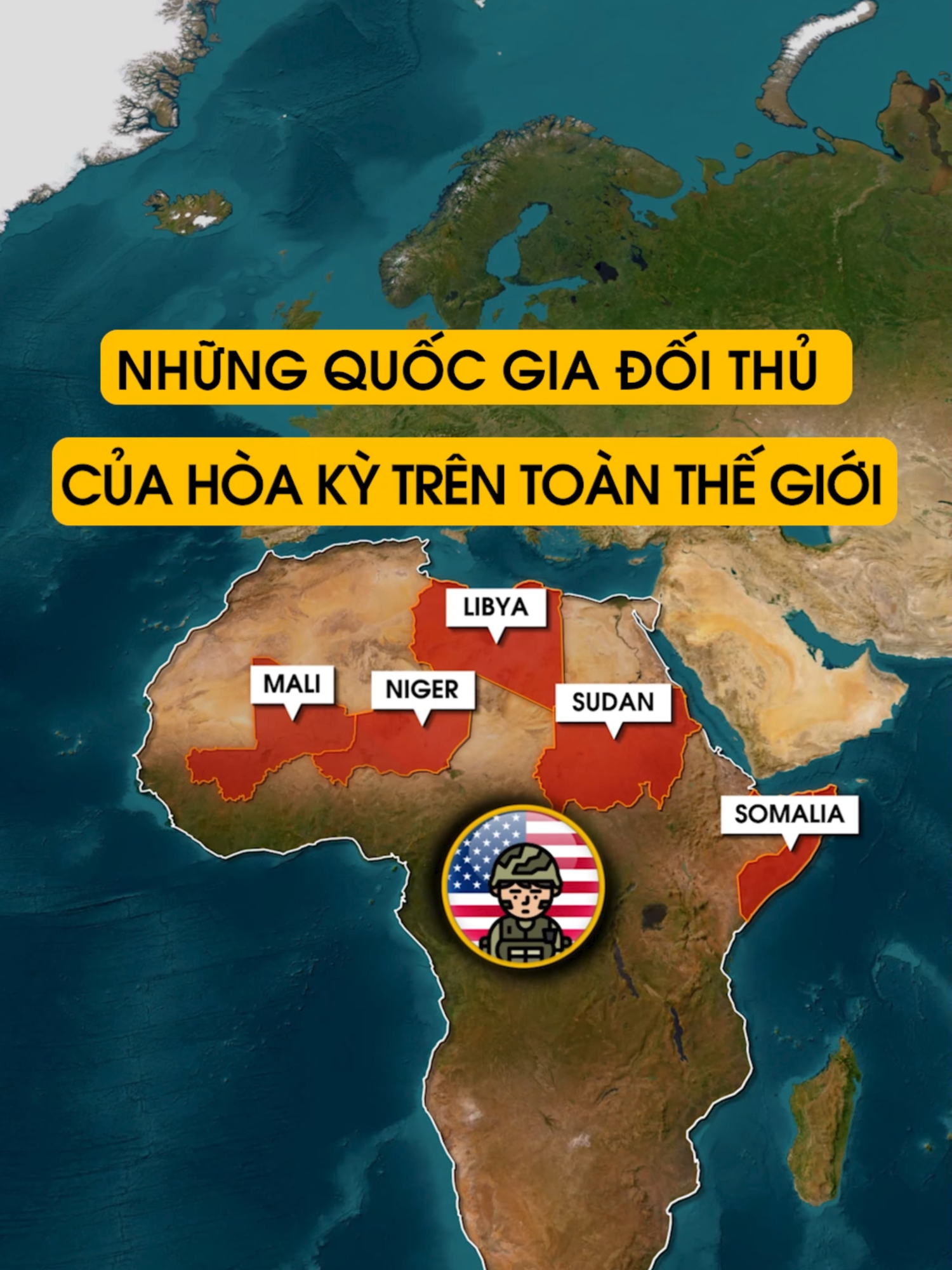 CÁC QUỐC GIA ĐỐI THỦ CỦA HOA KỲ TRÊN TOÀN CẦU? #khamphathegioi #bando #kienthucthuvi #us #hoaky