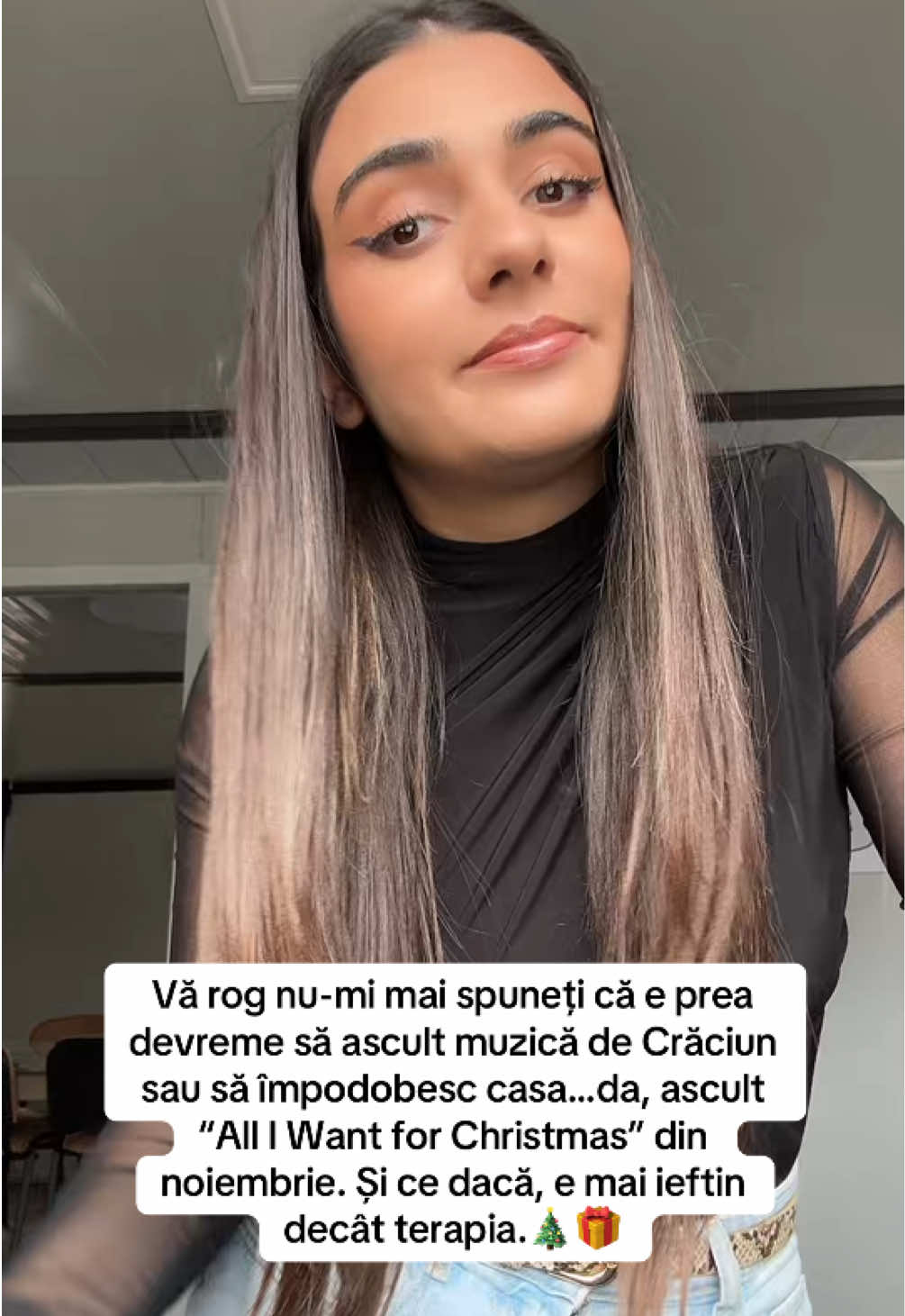 E singura sărbătoare care îmi aduce extraordinar de multă bucurie☃️❄️🎄✨🎁 #alliwantforchristmas #craciun #colinde #christmastime #pentrutine 