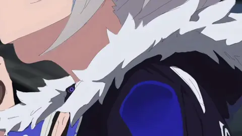 Sói uống nước suối! #silverwolf 