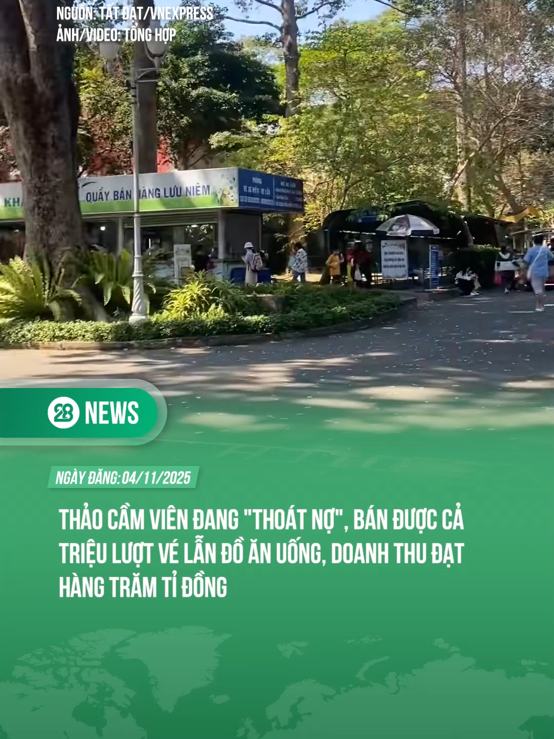 Thảo Cầm Viên đang 