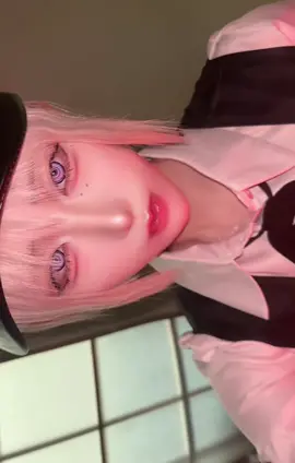 口元のほくろ不自然な消え方してる(｡-_-｡)#fyp #チェンソーマンコスプレ 