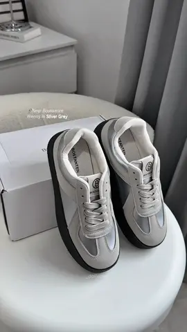 Warna baru grey 😍🩶 #bostanten #bostantenshoes #sneakerswanita #sepatuunisex #sepatusekolah 