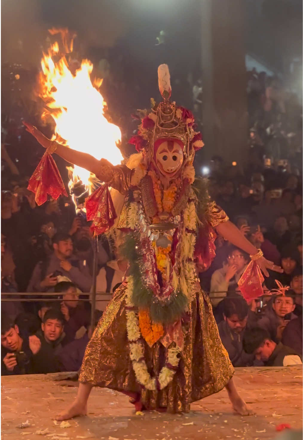 Narasimha Avatar 2082 #nepal #culture #kartiknaach #patan #creatorsearchinsight 