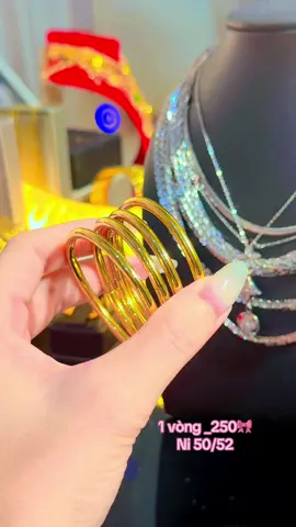 Vòng titan 4li màu 24k có khoá gài 💎🎀#macthuyvytrangsuc💎 