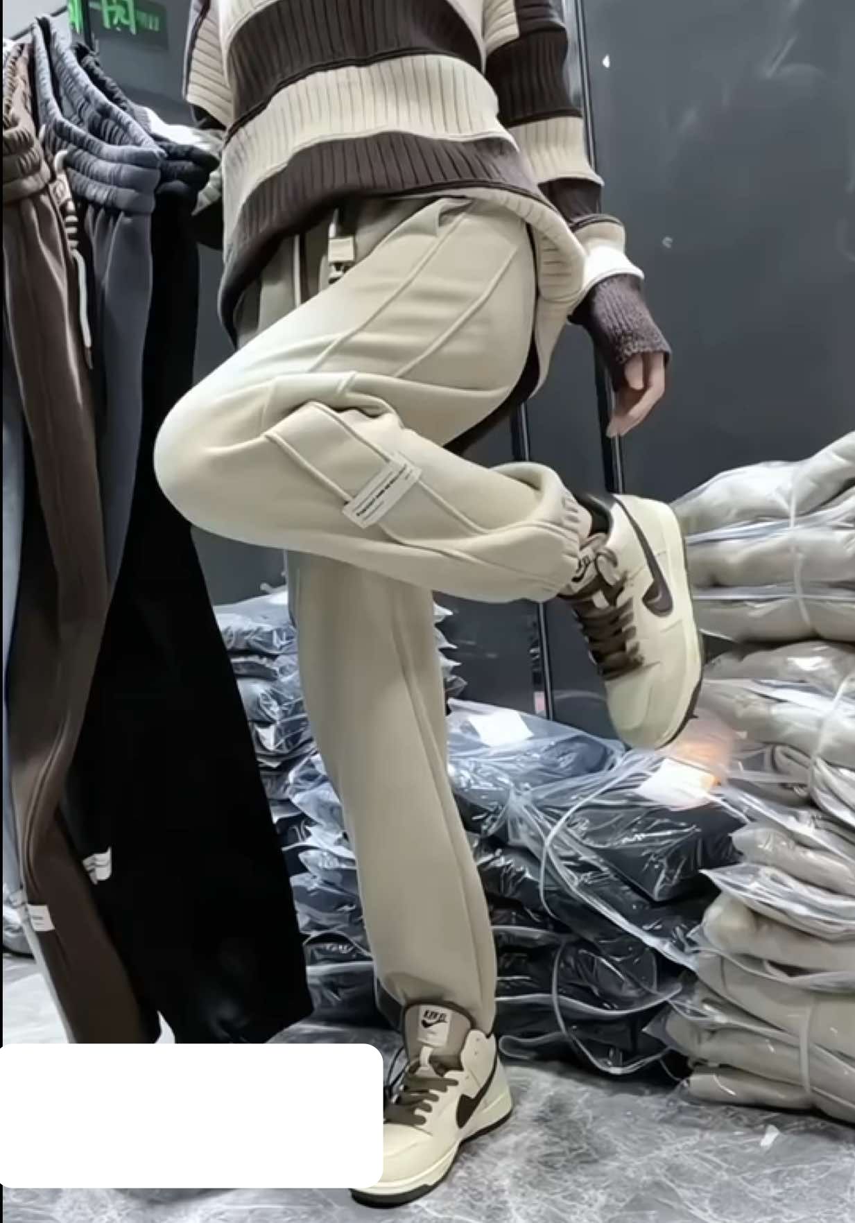 Quần Jogger Nỉ Bông Thu Đông#quanjogger #quanjoggernibong #thịnhhành #xuhuongtiktok 