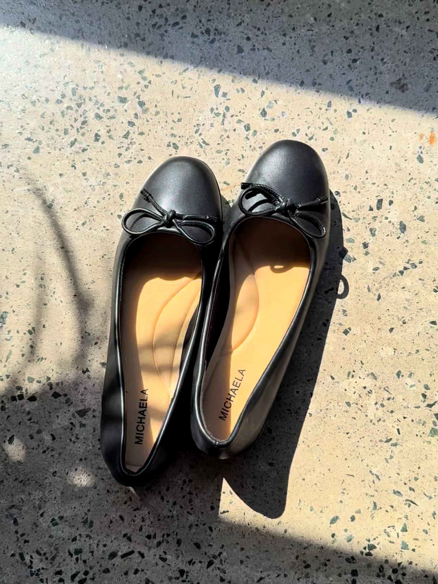 Step into style with our chic black shoes, the perfect addition to elevate any outfit! #Michaela #michaela20th #foryou #obsession #bagobsession #fashion