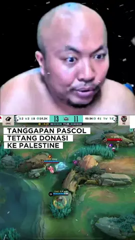 Tanggapan pascol tentang donasi ke palestine #MLBB #pascolmania #bangpascoltopglobalmiya 