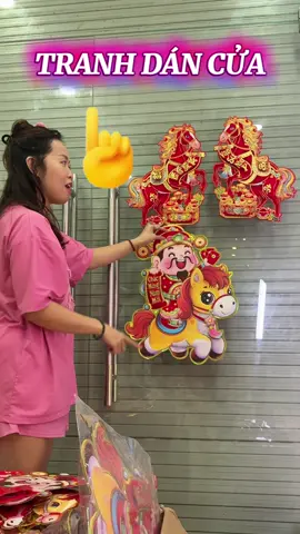 Tranh dán cửa thần tài cỡi ngựa, bé ngọ, tiên đồng ngọc nữ #xuongbaolixithanhhuong #xuhuongtiktok #tranhdantuong #liengtreoongthantai 