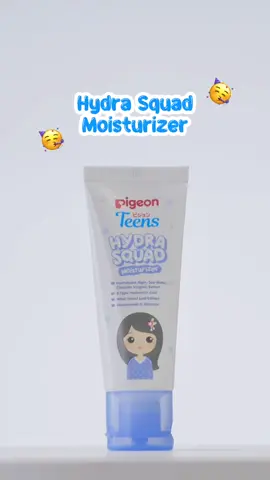 Moisturizer tapi teksturnya gel?👀 yuk kenalan sama Hydra Squad Moisturizer!🥳 #PigeonTeensIndonesia #SkincareRemaja #MakeupRemaja 