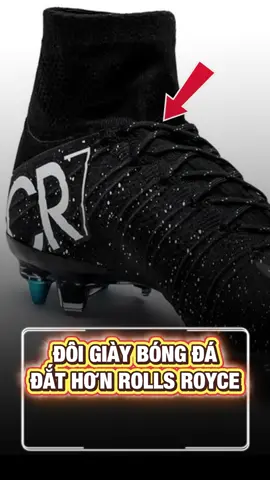 Đôi Giày Bóng Đá Đắt Hơn Rolls Royce #bongda #tinbongda #xuhuong 