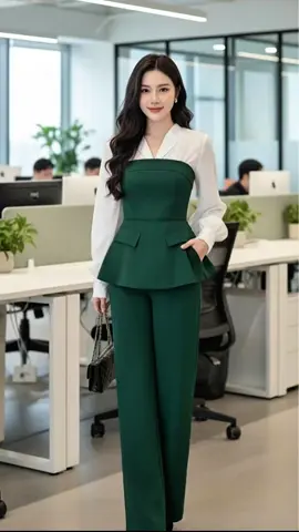 Set bộ nữ sang chảnh, thanh lịch #quycocongso #setdocongso #setbonu #thoitrangcongso #haphuongfashion 