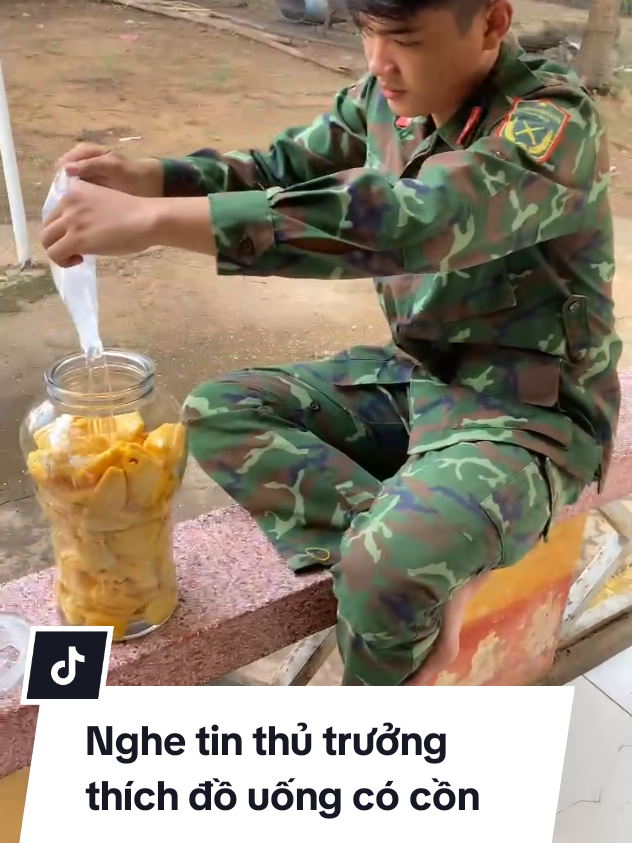 Nghe tui thủ trưởng thích nước Trái Cây🥂🍍#chubodoi #fyp #xuhuongtiktok 