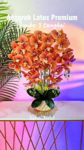 Yuk buruan order sekarang dilive ya😍🤩 #sultanflorist #bungaartificial #anggrek #anggreklatex #tanamanartificial 