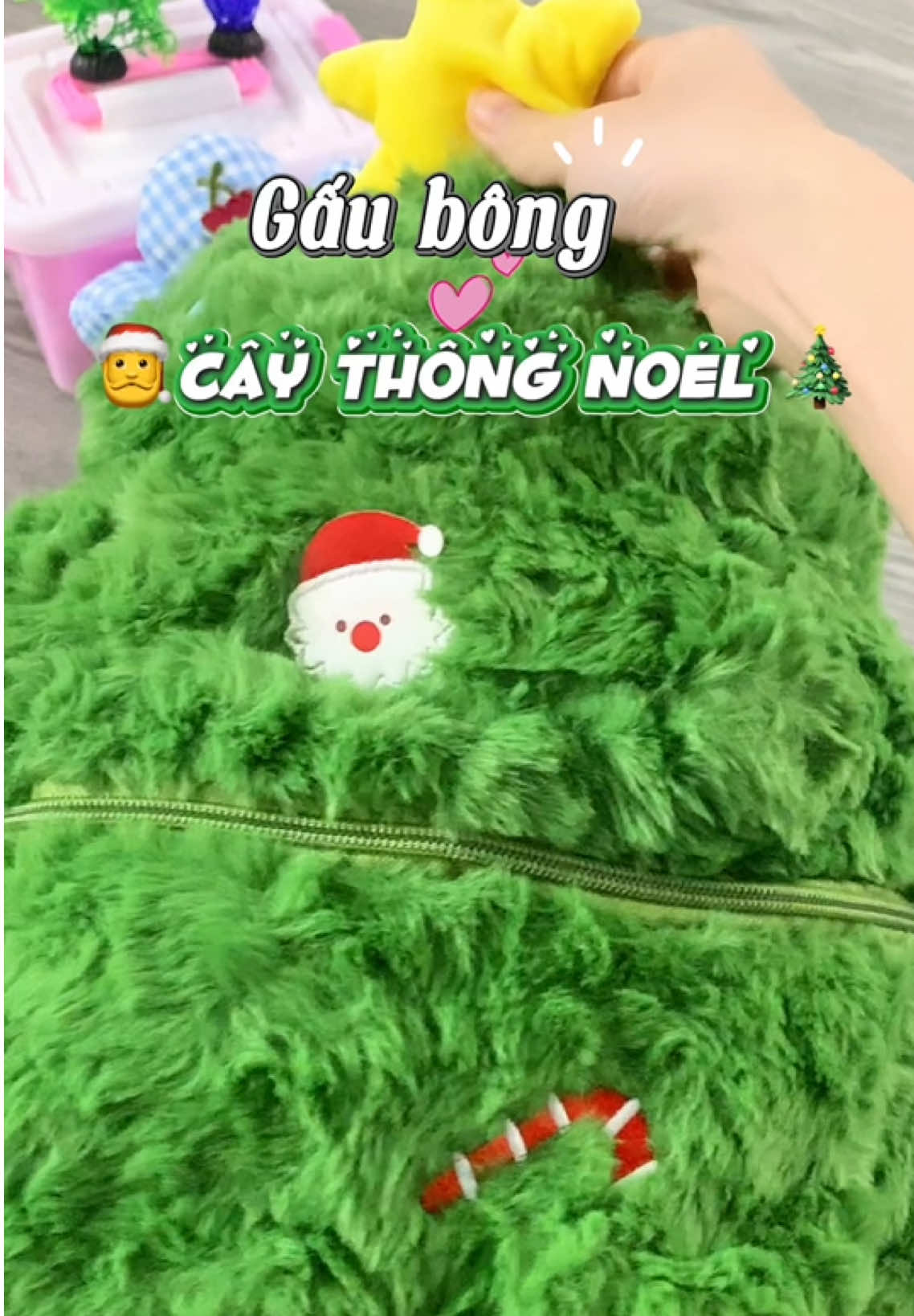 Gấu bông cây thông noel 🫶🎄🎅#metho🐰🐉 #gaubong #noel #gaubongnoel #gaubongxinh 