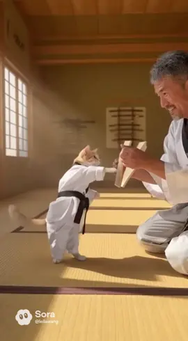 🐱「これが“にゃん拳道”だ！」