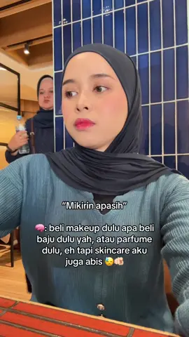 eh endingnya beli makanan 🥲 #retable #makeup #skincare #outfit 