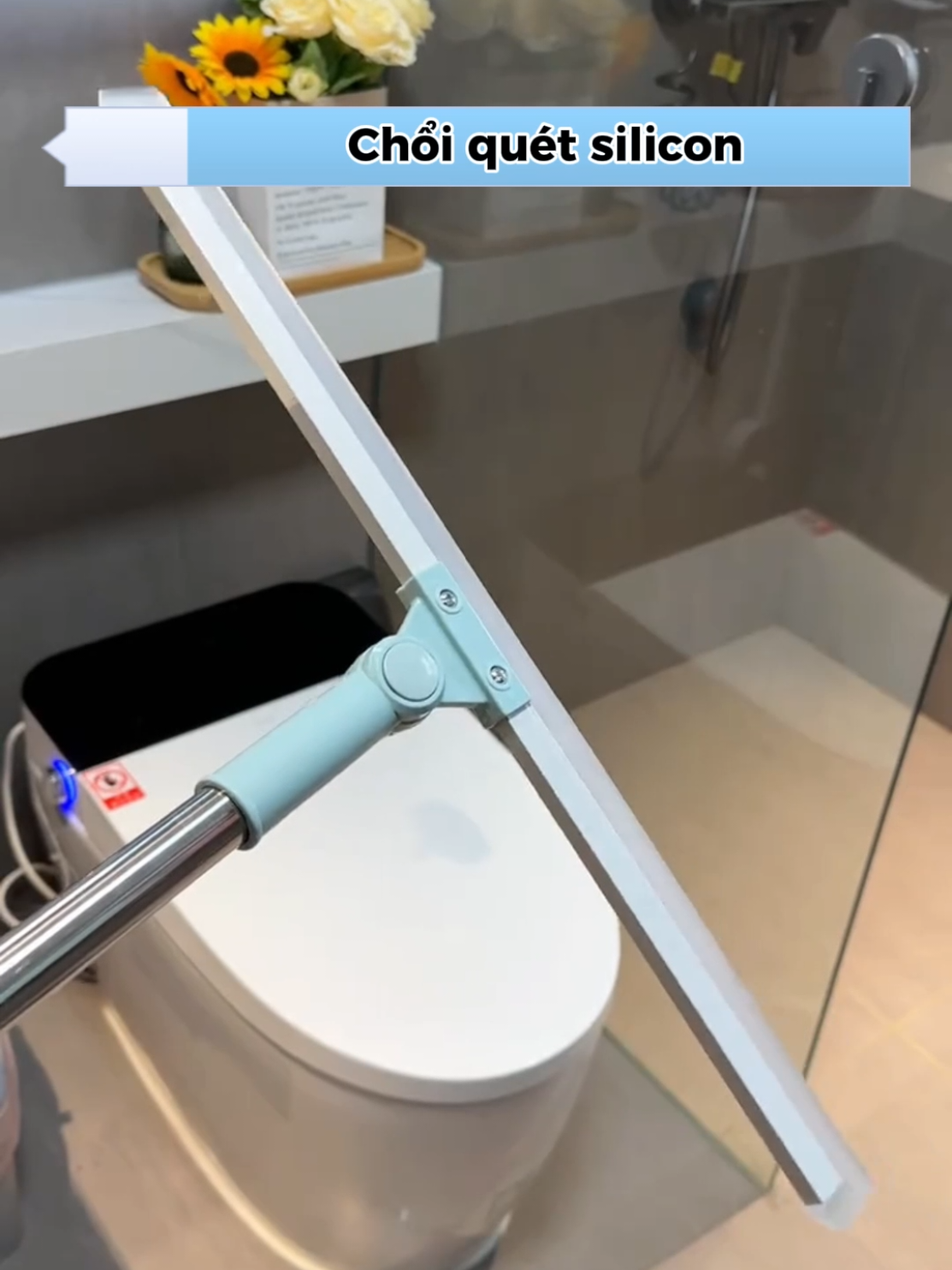 Chổi quét nhà silicon đa năng mà sạch lắm #choiquyetnha #choisilicon #dotienich #tienich #giadung