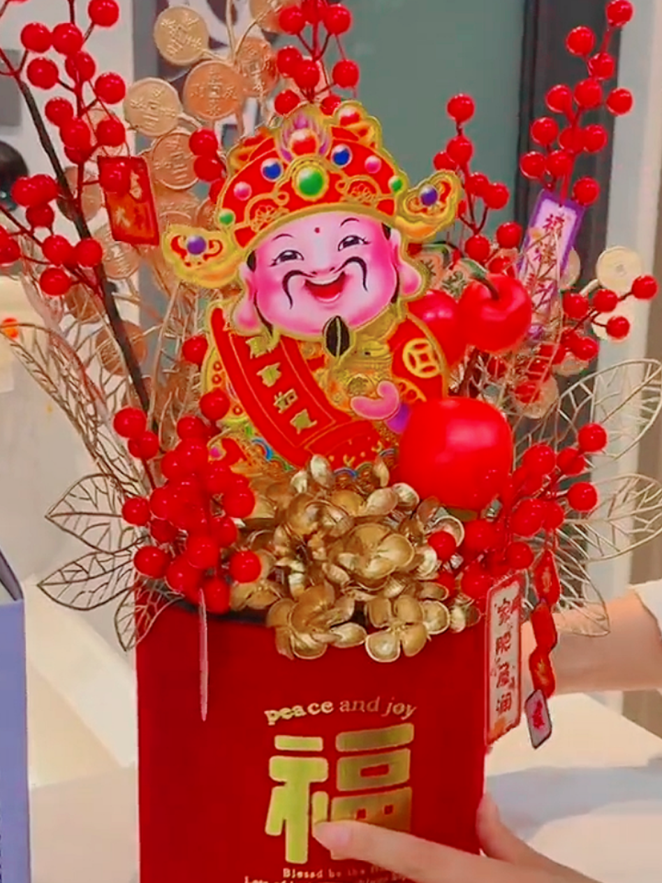 Decor tết #trangtritet #thantaiden #trangtritet2026 #decortet2026 #ongthantai 