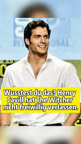 Wusstest du das? Henry Cavill hat The Witcher nicht freiwillig verlassen.#hollywood #thewitcher #henrycavill #celebrity #actor 