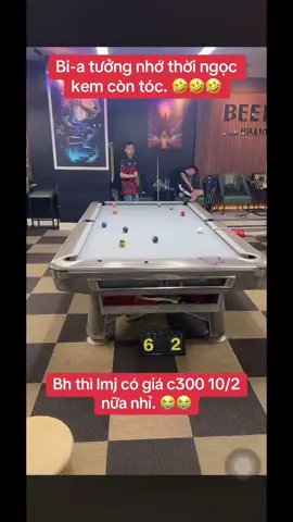 Thời xa xăm còn tóc nhìn cũng ra gì đấy. Như nghiện. 🤣🤣🤣#huyc300 #ngocxambilliards #hoangsao #kienseubiliard 