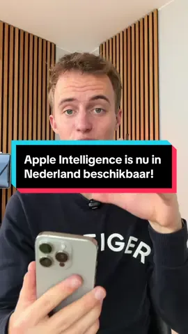 Kleine disclaimer: Apple Intelligence werkt helaas alleen op de iPhone 15 Pro en nieuwer😅 #appleintelligence #iphonetips #handigetips #wistjedat #ios26 
