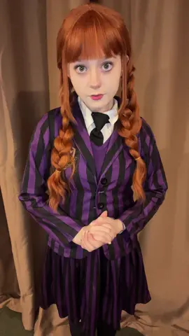 I think one of my friends is mad at me.. I feel rlly bad, I don’t want to lose her!! I may just be overthinking.. we didn’t hang out at a convention we were supposed to and I feel bad.. I feel really bad #wednesdaynetflix #agnesdemille #agnesdemillecosplay #wednesday #fyp 