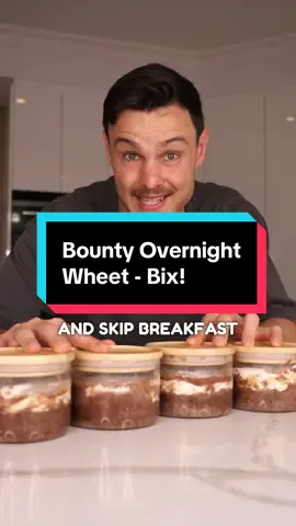 🍫 If you’re trying to lose weight but keep skipping breakfast… you need to see this 👀 When a new client starts working with me, the first thing I get them to do is start eating breakfast 🥣 📊 In one study, two groups were compared: 🚫 One skipped breakfast 🍳 The other ate a high-protein breakfast (35g+) After 12 weeks, the high-protein group actually ate fewer calories overall throughout the day 🤯 And I get that most people skip brekky because they’re “too busy” 😅 But I just made 4 serves of these Bounty Overnight Weet-Bix 🍫🥥  Took less than 10 minutes total ⏰ Each one’s got just over 500 cals and a massive 51g of protein 💪  (That’s an elite 1:10 calorie-to-protein ratio 🔥) Sure, you could skip the melted chocolate to save 80 cals… But honestly, why would you? 😏🍫 Now my breakfast meal prep’s sorted for the week 🙌 After watching this, do 2 things👇 1️⃣ Follow for more easy high-protein recipes that make fat loss actually enjoyable 😋  2️⃣ Comment “Bounty” below and I’ll send you this recipe for free 🥥 10 years as a fat loss coach and trust me, starting your day like this changes everything 💥 #foryou #foryoupage #mealprep #fatloss #bounty 