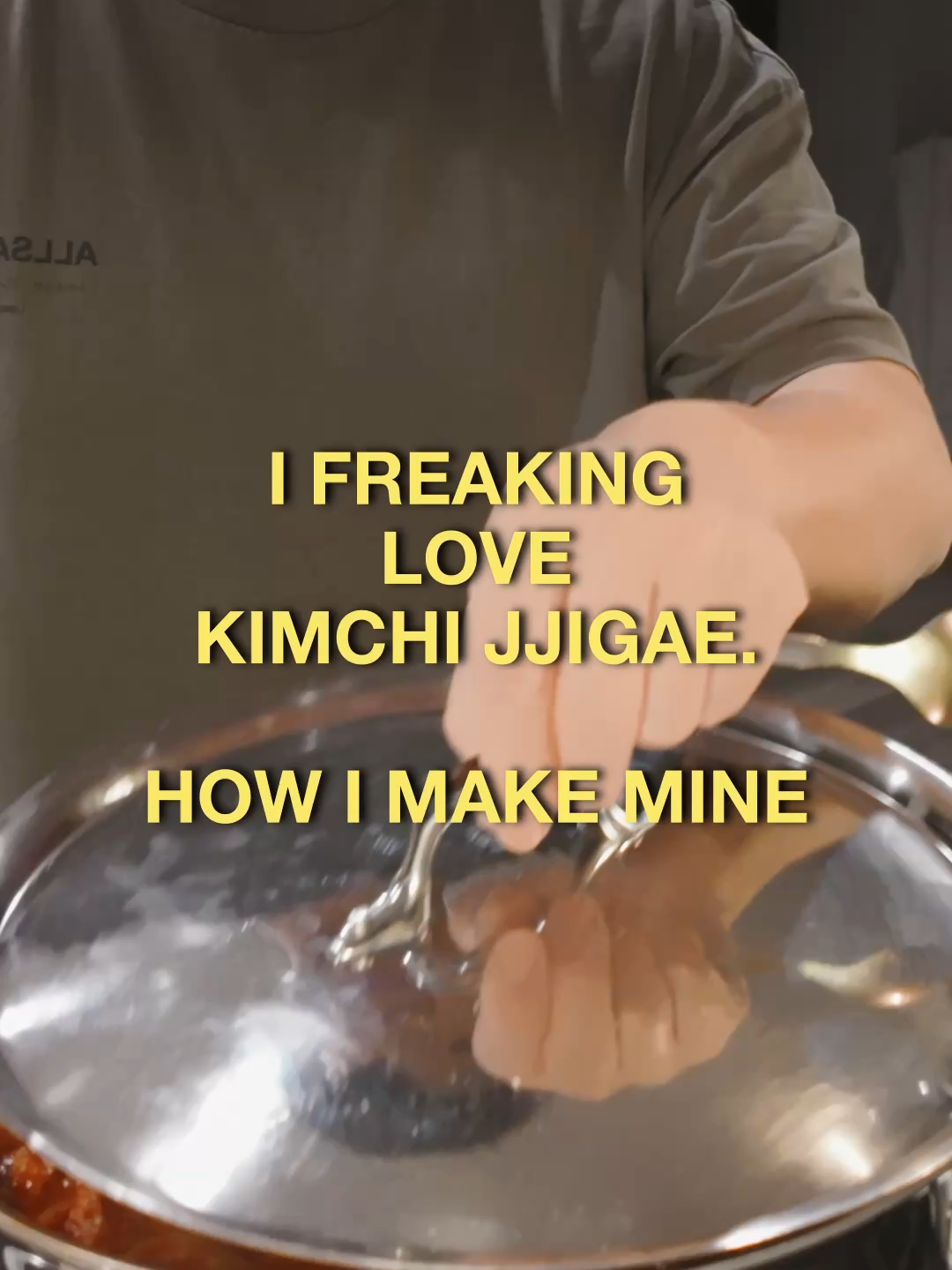 This is how I make my kimchi jjigae. I FREAKING LOVE KIMCHI JJIGAE. This is what I would eat as my last meal. What would yours be? #cooking #food #justahumblecook #koreanfood