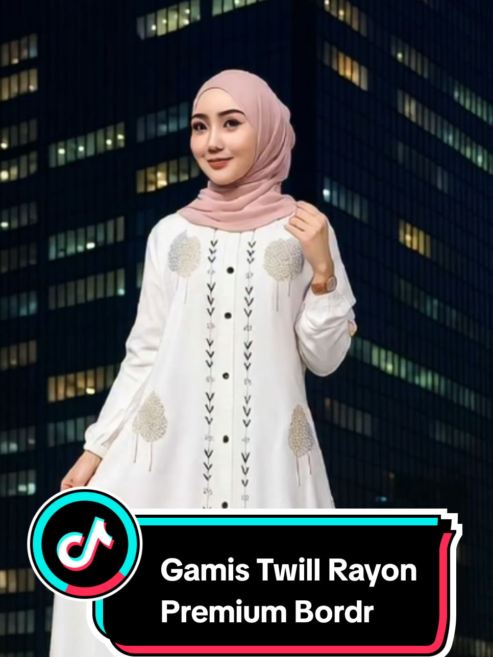 Gamis Twill Rayon Premium Bordr M L XL XXL GAMIS BORDIR TERBARU 2025 busui full furing ​#GamisBusuiFriendly #GamisFullKancing #GamisTwill #GamisTerlaris #OOTDHijab . 