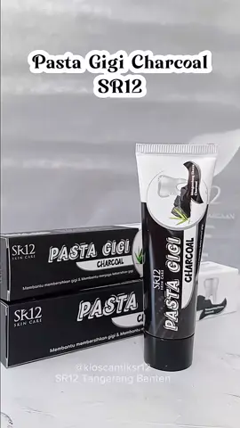 100/10 ✅ Pasta Gigi Charcoal SR12 #sr12herbalskincare #pastagigi #pastagigicharcoalsr12 