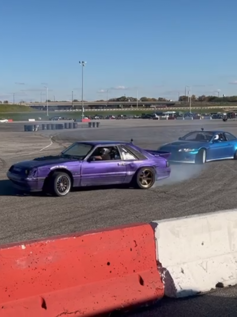 #battle #tandems #drifting #foxbody #mustang 